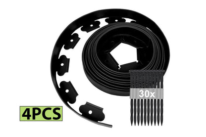 Garden Lawn Edging Landscape Edging 10Mx4PCS