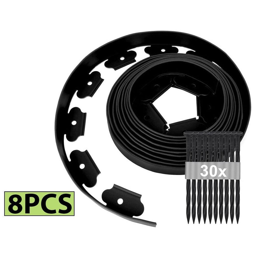 Garden Lawn Edging Landscape Edging 10Mx8PCS