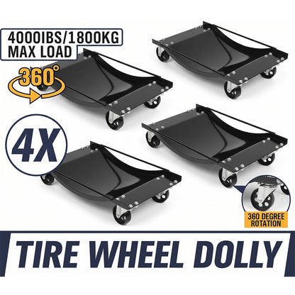 Heavy Duty Wheel Dolly (2 Pair-1800Kg)