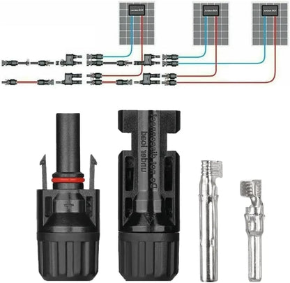 MC4 Wire Connector with Spanner (10 Set+Spanner)