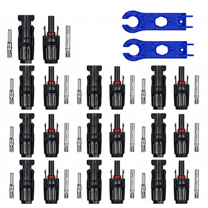 MC4 Wire Connector with Spanner (10 Set+Spanner)