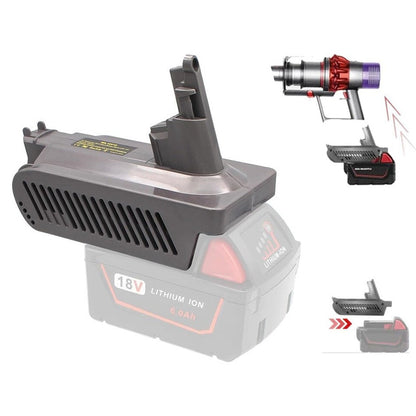 Milwaukee M18 18V Battery Adapter Converter To Dyson V10 Battery