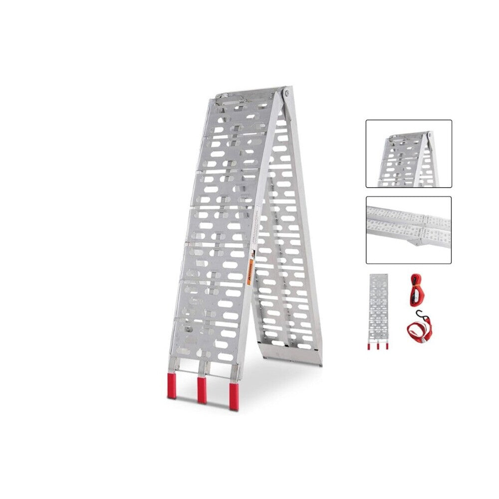 Aluminum Folding Ramp ATV Mower Loading Ramp