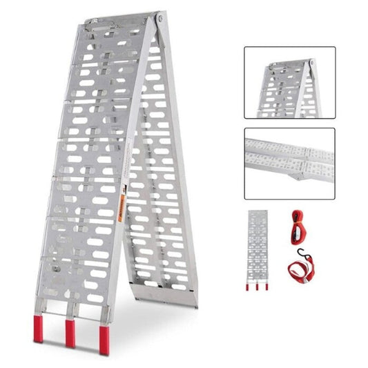 Aluminum Folding Ramp ATV Mower Loading Ramp