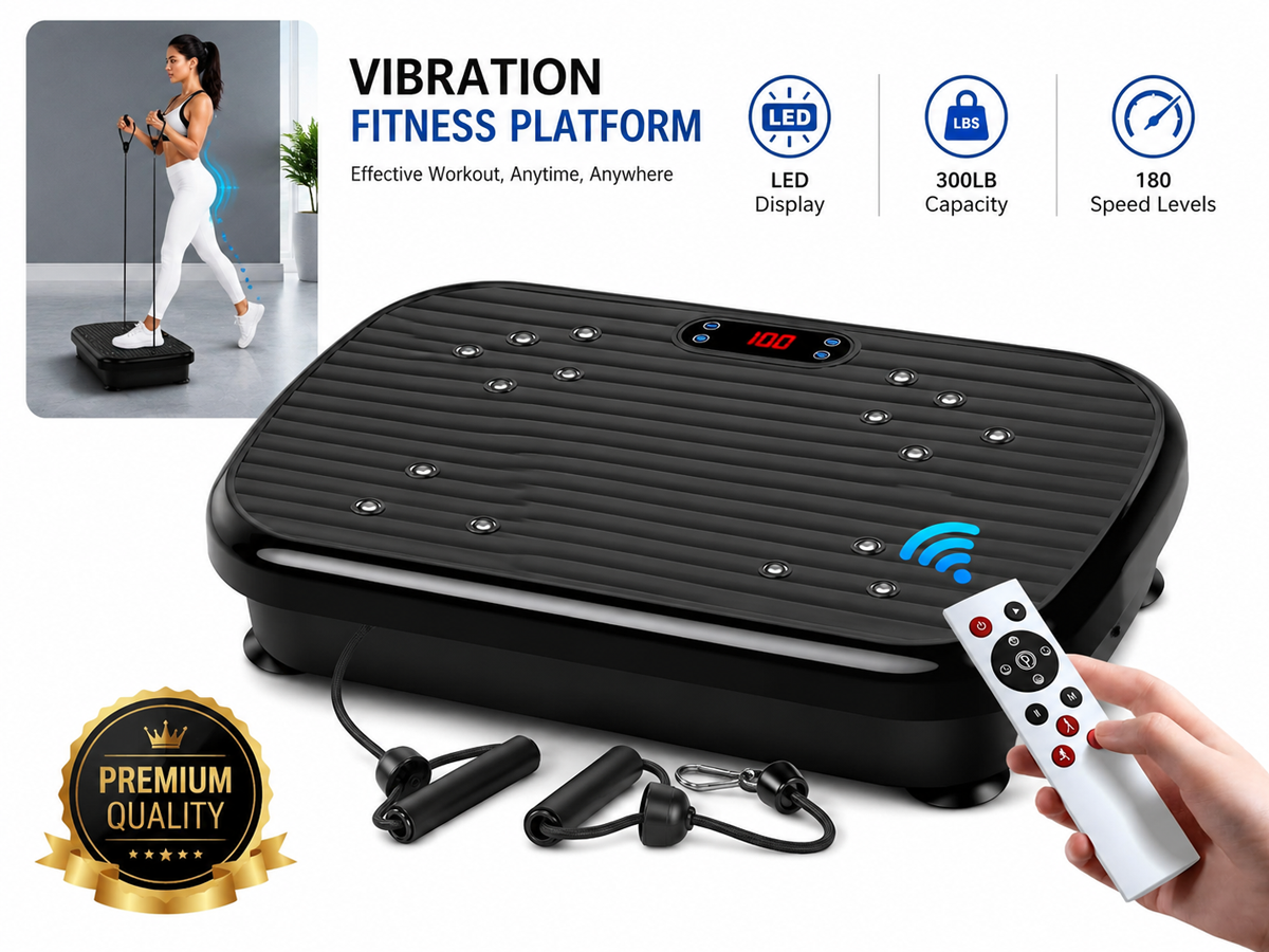 Vibration Plate Exercise Machine