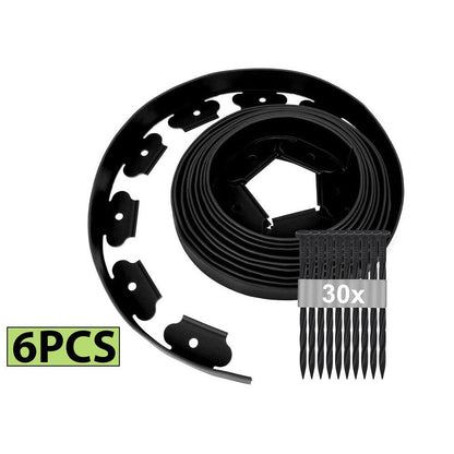 Garden Lawn Edging Landscape Edging 10Mx6PCS