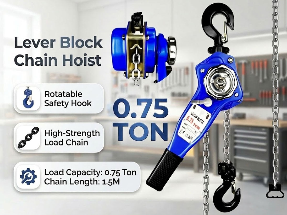 Chain Hoist Lever Block Chain Hoist 0.75 Ton 1.5m Lifter