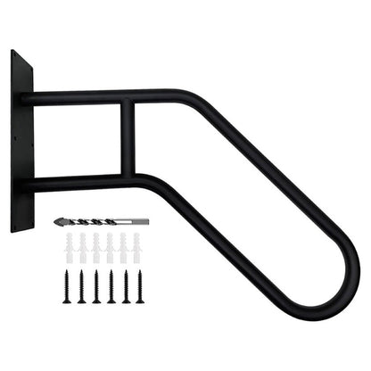 Outdoor Wall Hand Railing Handrail Outdoor Black
