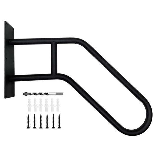 Outdoor Wall Hand Railing Handrail Outdoor Black