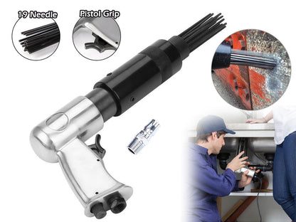 Needle Scaler Pneumatic Air Gun Pistol Air Tool Rust Remover