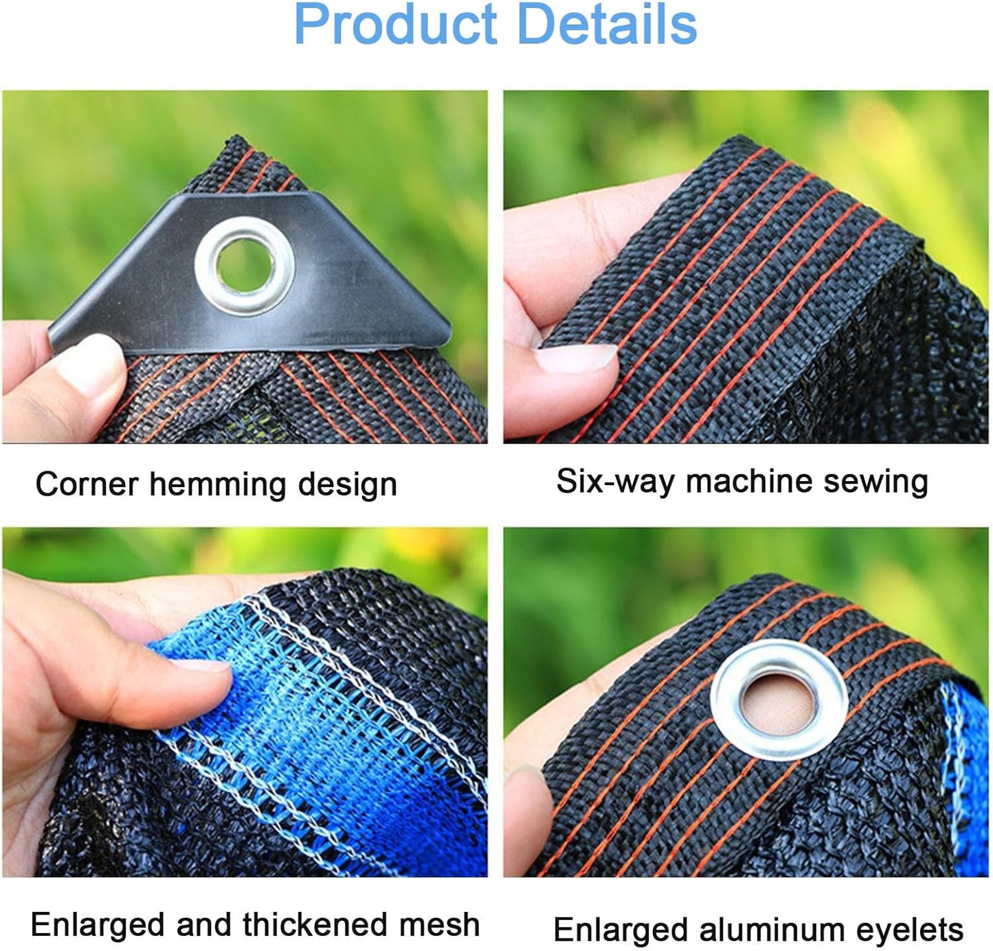 Privacy Netting Fence Screen 90CMx10M