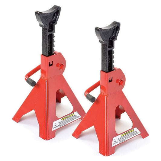 HEAVY DUTY 6 TON AXLE STANDS A PAIR