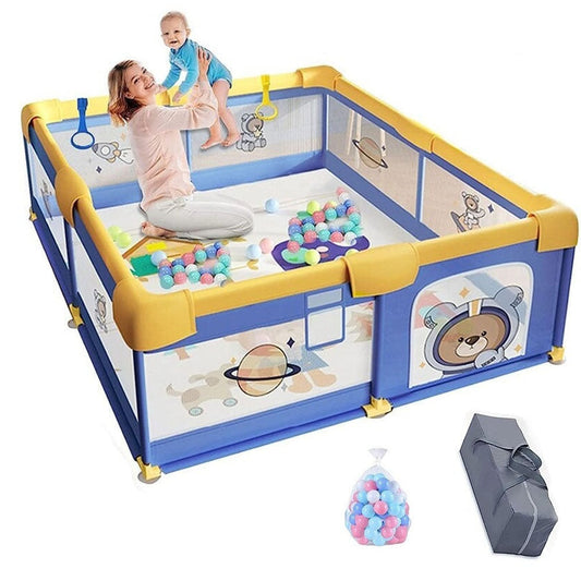 Portable Baby Playpen Fence Gate Wall Fence Barrier
