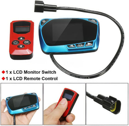 Diesel Air Heater Monitor LCD Remote