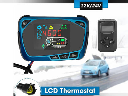 Diesel Air Heater Monitor LCD Remote