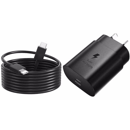 Samsung 25W Fast Charger With Type C Cable Replacement