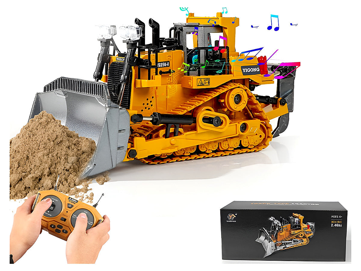 RC Bulldozer Remote Controlled Toys