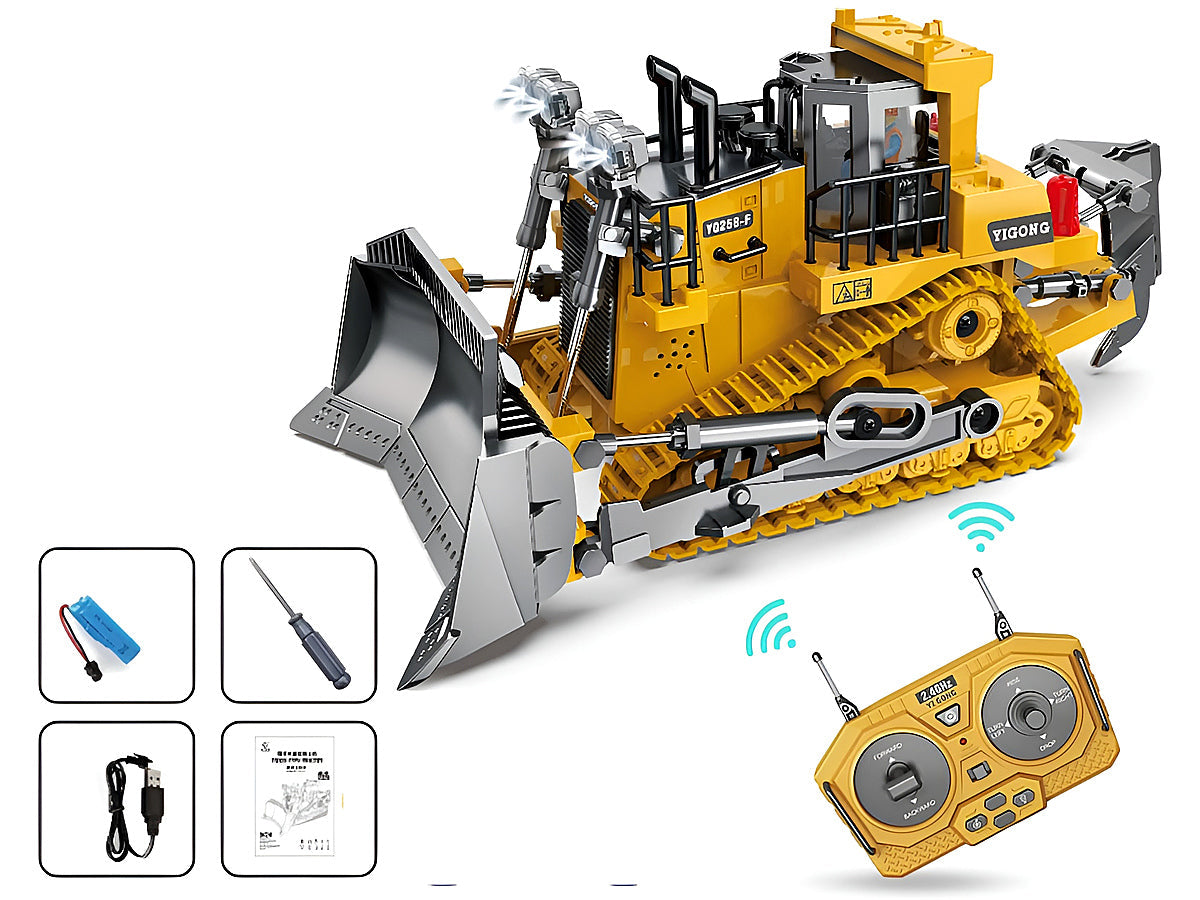 RC Bulldozer Remote Controlled Toys
