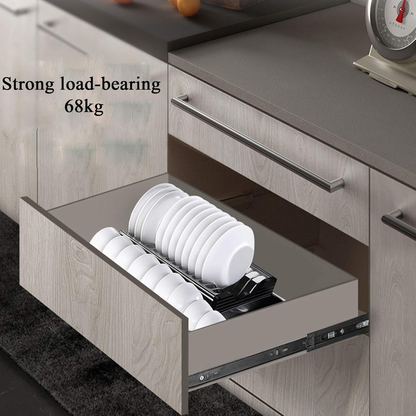 16" Drawer Slides Runners with Locking Function