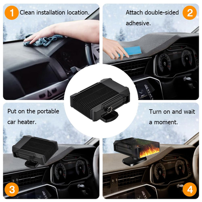 Car Heater For Windscreen 12V