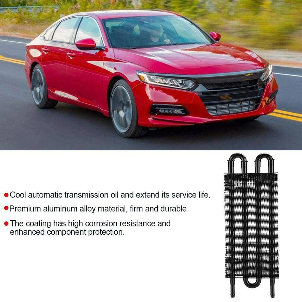 Universal 4-Row Oil Cooler Radiator Kit