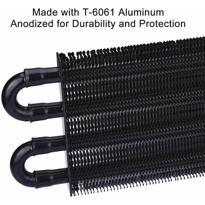Universal 4-Row Oil Cooler Radiator Kit