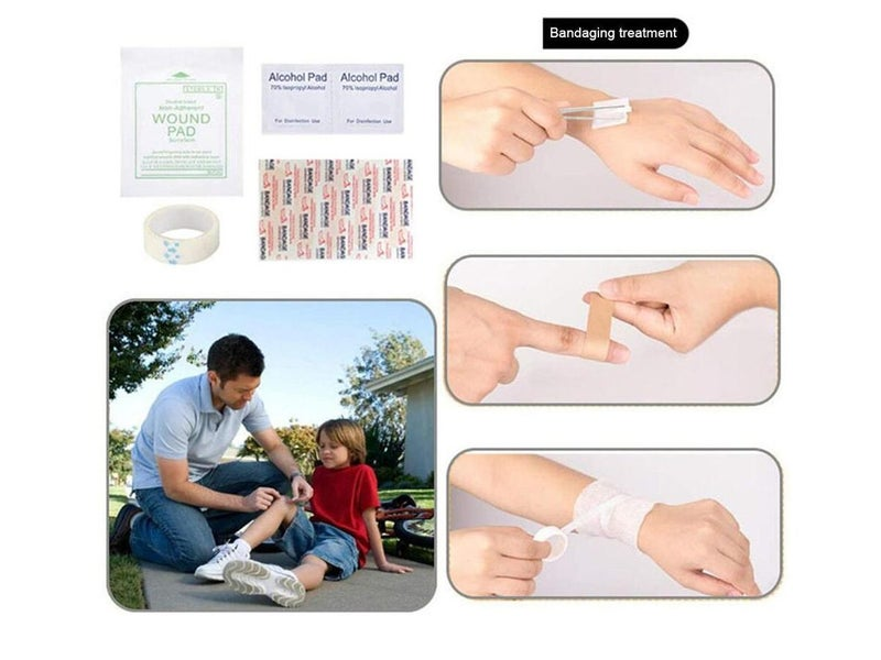 46pcs Professional First Aid Kit Emergency Survival Kit