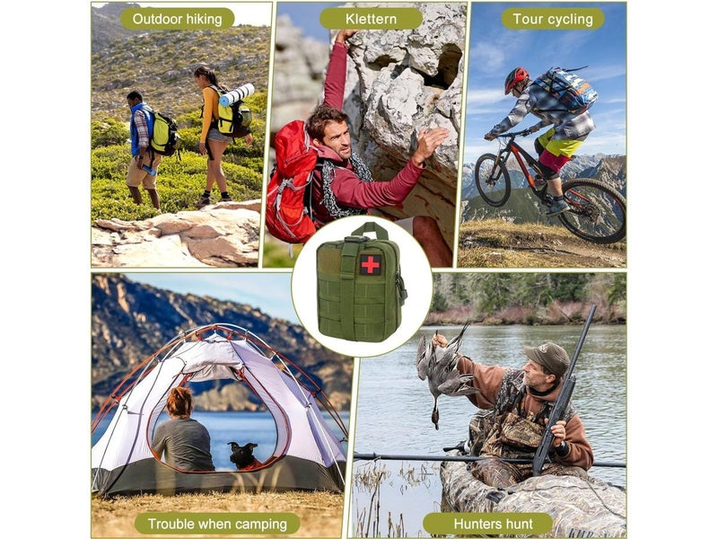 46pcs Professional First Aid Kit Emergency Survival Kit