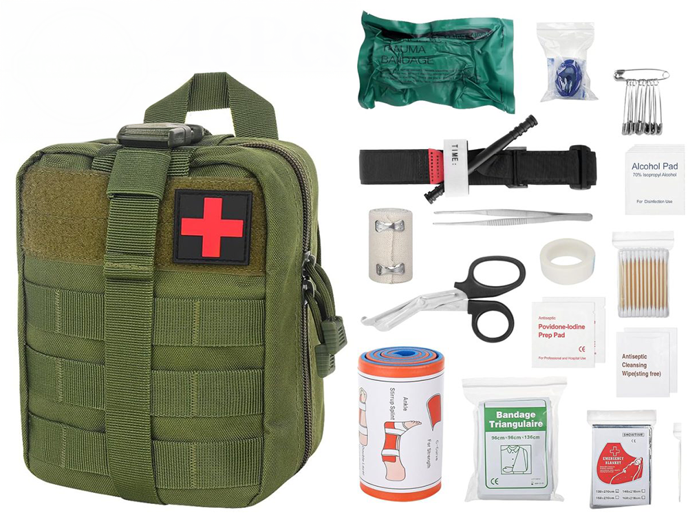 46pcs Professional First Aid Kit Emergency Survival Kit