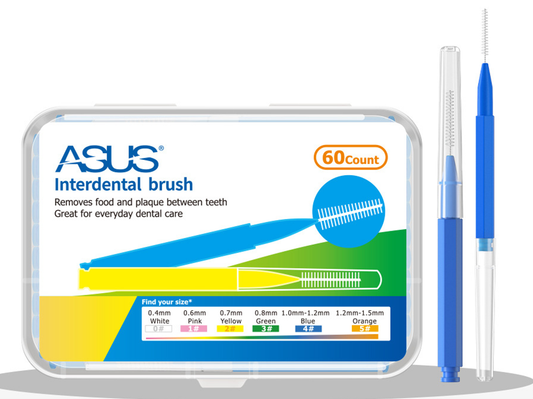 60Pcs X 1.2 mm Interdental Brushes Health Care Tooth