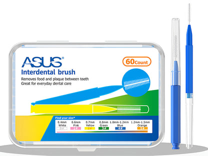60Pcs X 1.2 mm Interdental Brushes Health Care Tooth