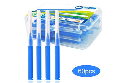 60Pcs X 1.2 mm Interdental Brushes Health Care Tooth