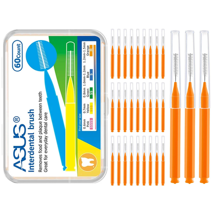 60Pcs X 1.5 mm Interdental Brushes Health Care Tooth