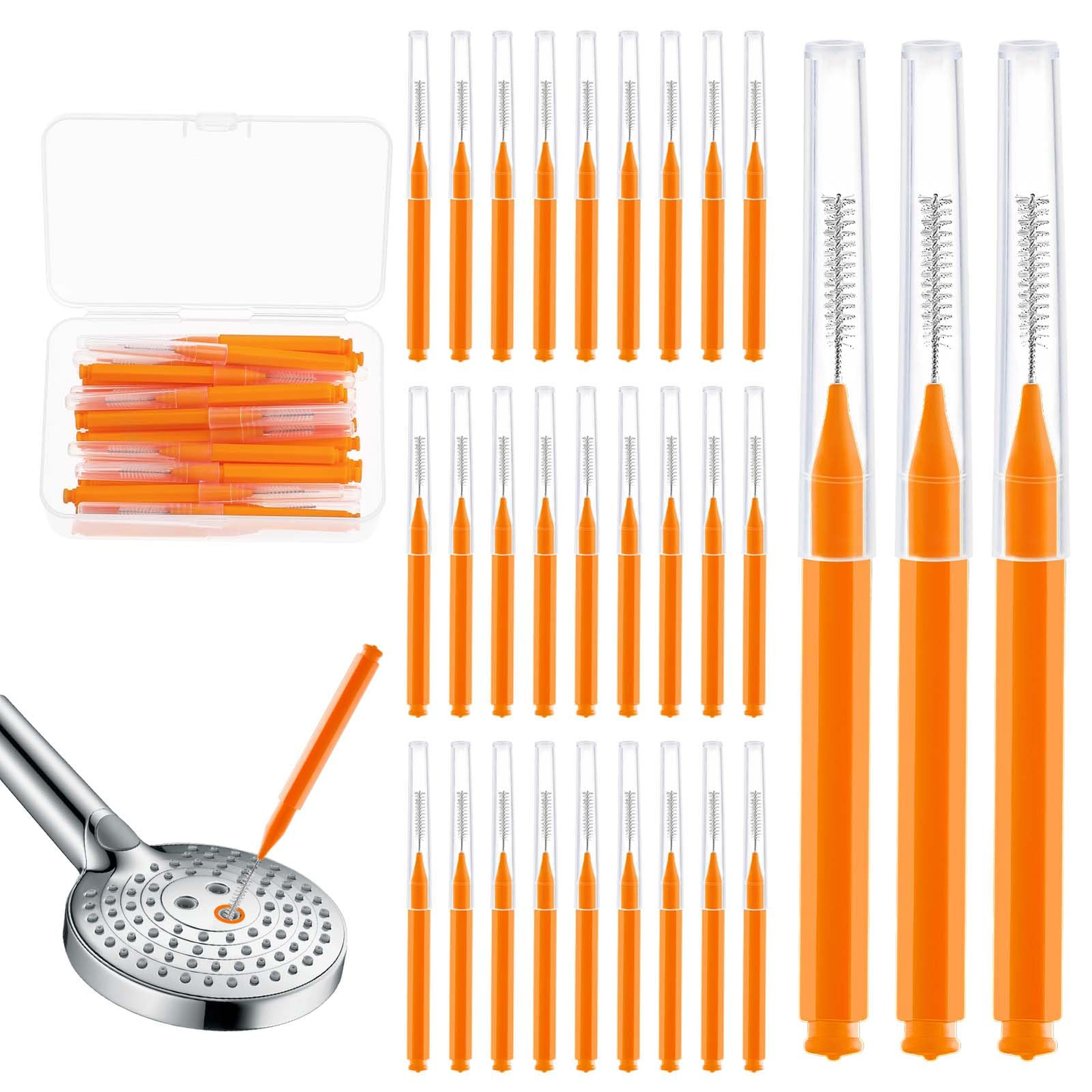 60Pcs X 1.5 mm Interdental Brushes Health Care Tooth