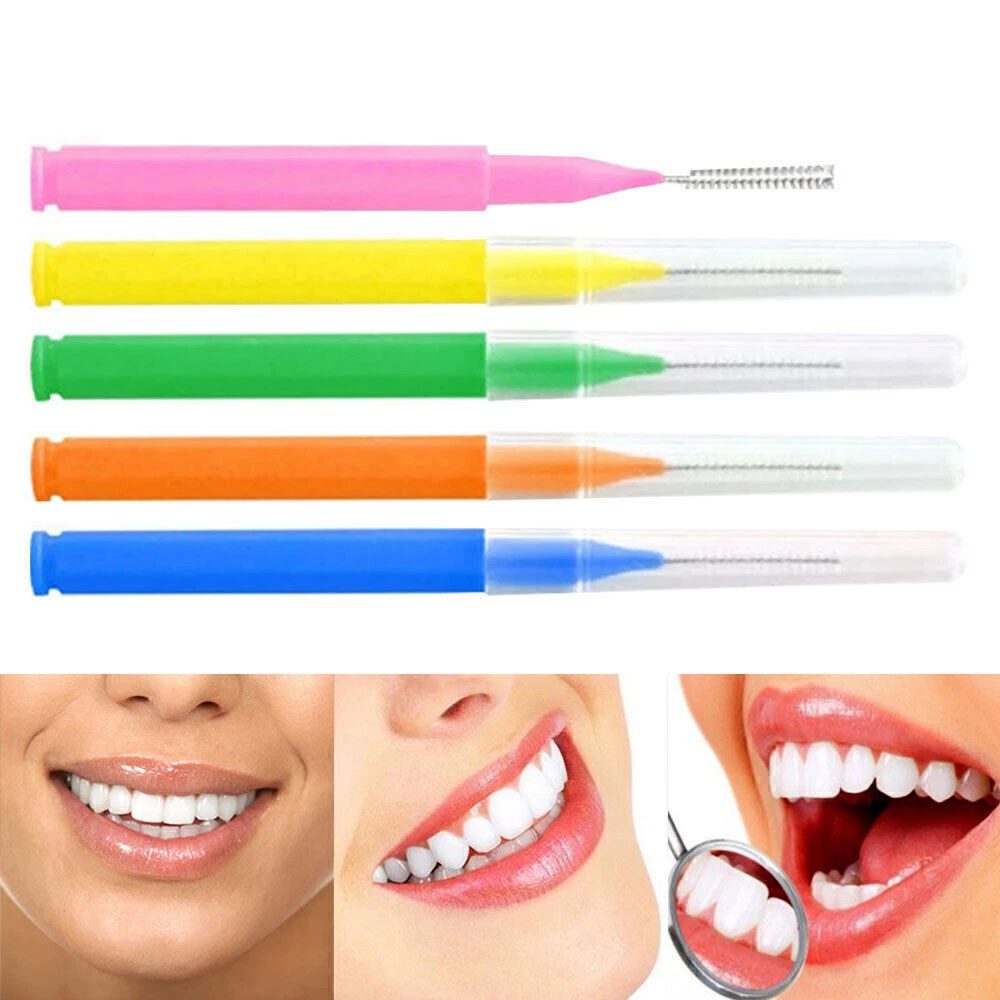 60Pcs X 1.5 mm Interdental Brushes Health Care Tooth