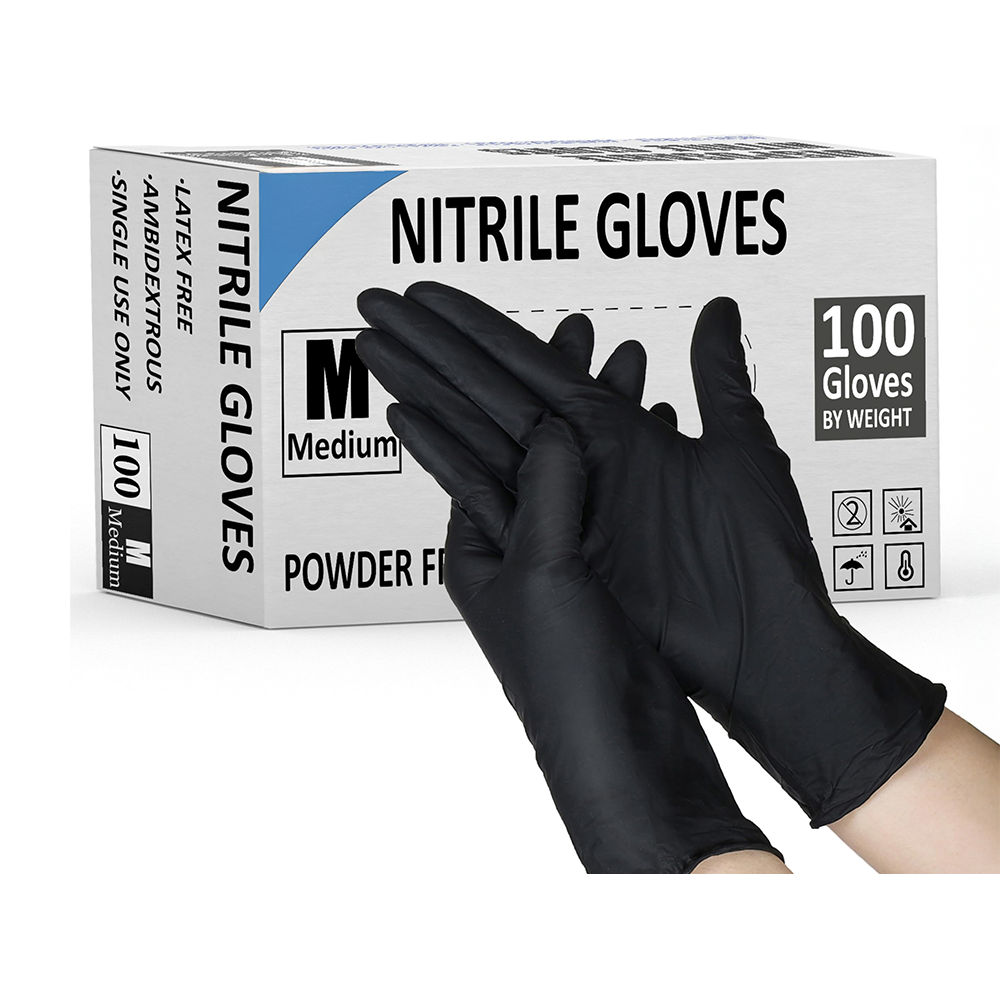 Disposable Nitrile Gloves Blue 100 pcs