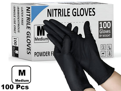 Disposable Nitrile Gloves Blue 100 pcs
