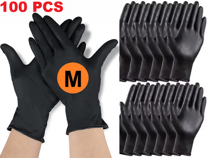 Disposable Nitrile Gloves Medium Size 100pcs