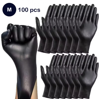 Disposable Nitrile Gloves Medium Size 100pcs