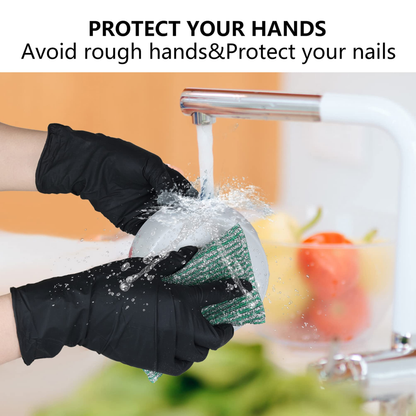 Disposable Nitrile Gloves Medium Size 100pcs