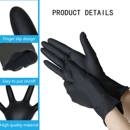 Disposable Nitrile Gloves Medium Size 100pcs