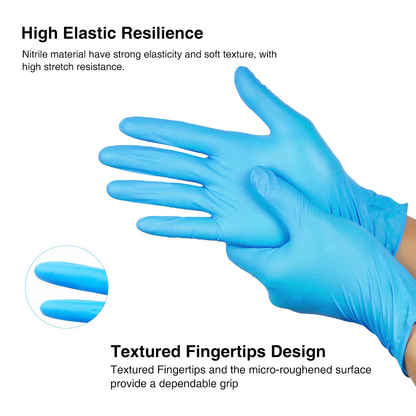Disposable Nitrile Gloves Medium Size 100pcs