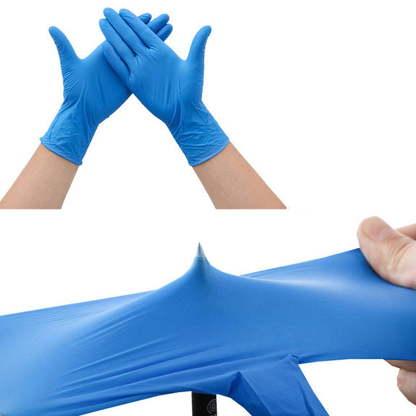 Disposable Nitrile Gloves Medium Size 100pcs
