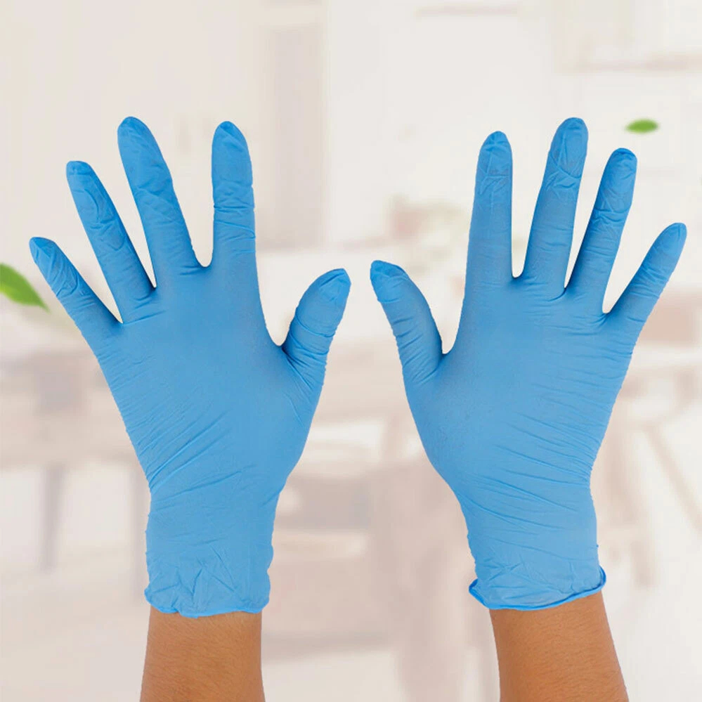 Disposable Nitrile Gloves Medium Size 100pcs