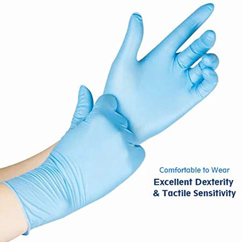 Disposable Nitrile Gloves Medium Size 100pcs