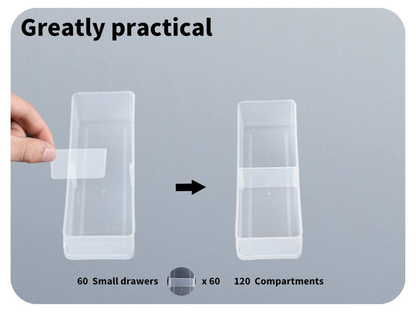 60 Drawer Workshop Tool Storage - Storage Bin Rack