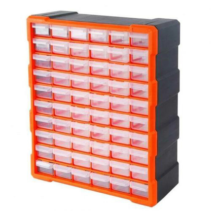 60 Drawer Workshop Tool Storage - Storage Bin Rack
