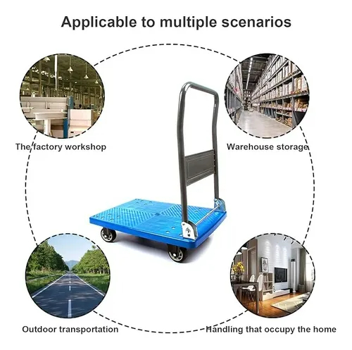 Platform Hand Trolley Cart 150KG