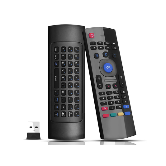 Wireless Air Mouse Remote with Keyboard