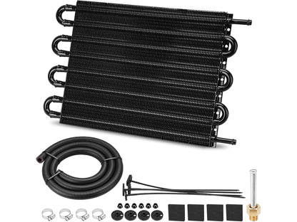 Engine Oil Cooler Radiator 8 Rows Kit